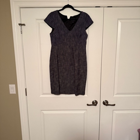 Banana Republic Gray Tweed Sheath Dress - Picture 2 of 13